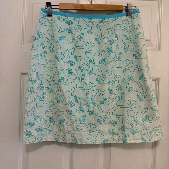 Lilly Pulitzer Dresses & Skirts - Like New Vintage Lilly Pulitzer Whale of a Time Lenore
Skirt